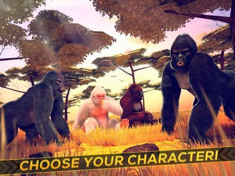 Gorilla Monkey Running Adventure Game For Free screenshot 5