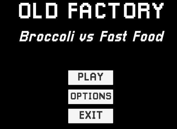 Old Factory: Broccoli vs Fast Food screenshot 2