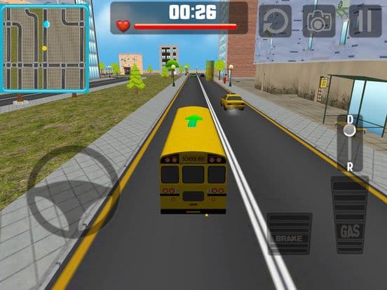Kids School Bus learning driver Simulator screenshot 2