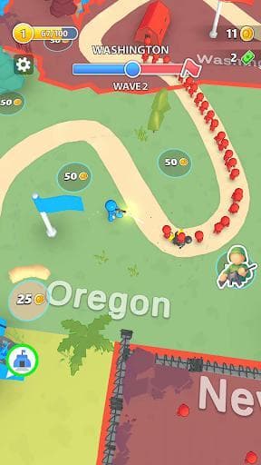 Fight For America: Defense War screenshot 5