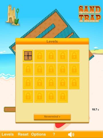 Sand Trap Collector - labyrinth maze challenge game free