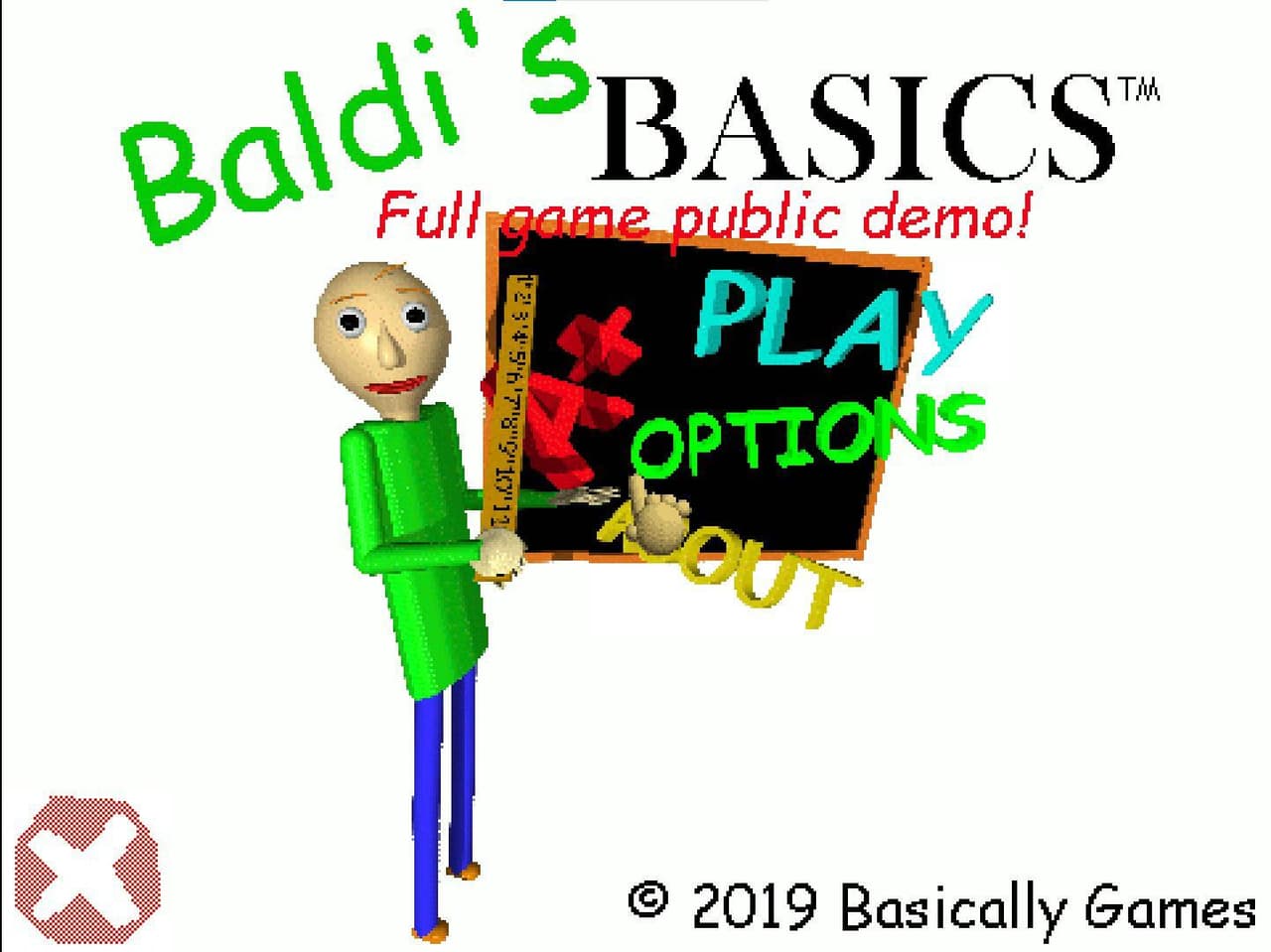 Baldis Basics Full Game Public Demo Reupload (Read desc for why I did this)