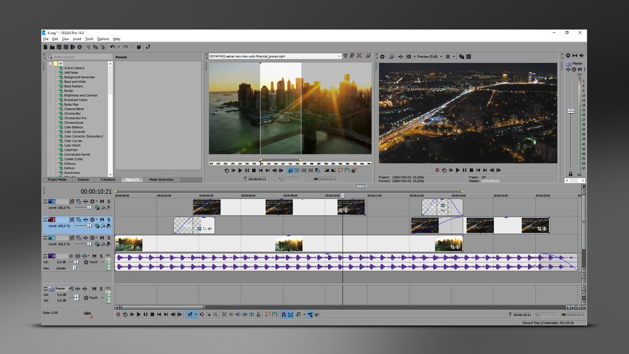 VEGAS Pro 14 Edit screenshot 4