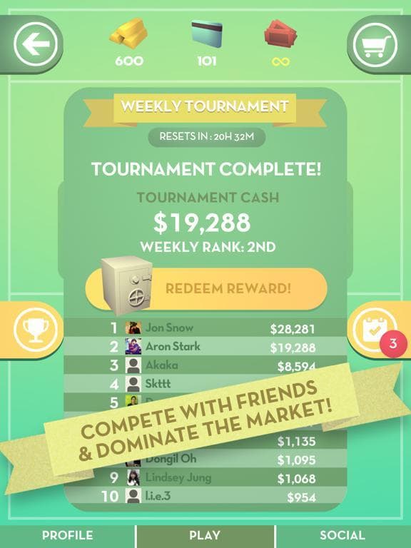Rainmaker: Ultimate Trading Game screenshot 6