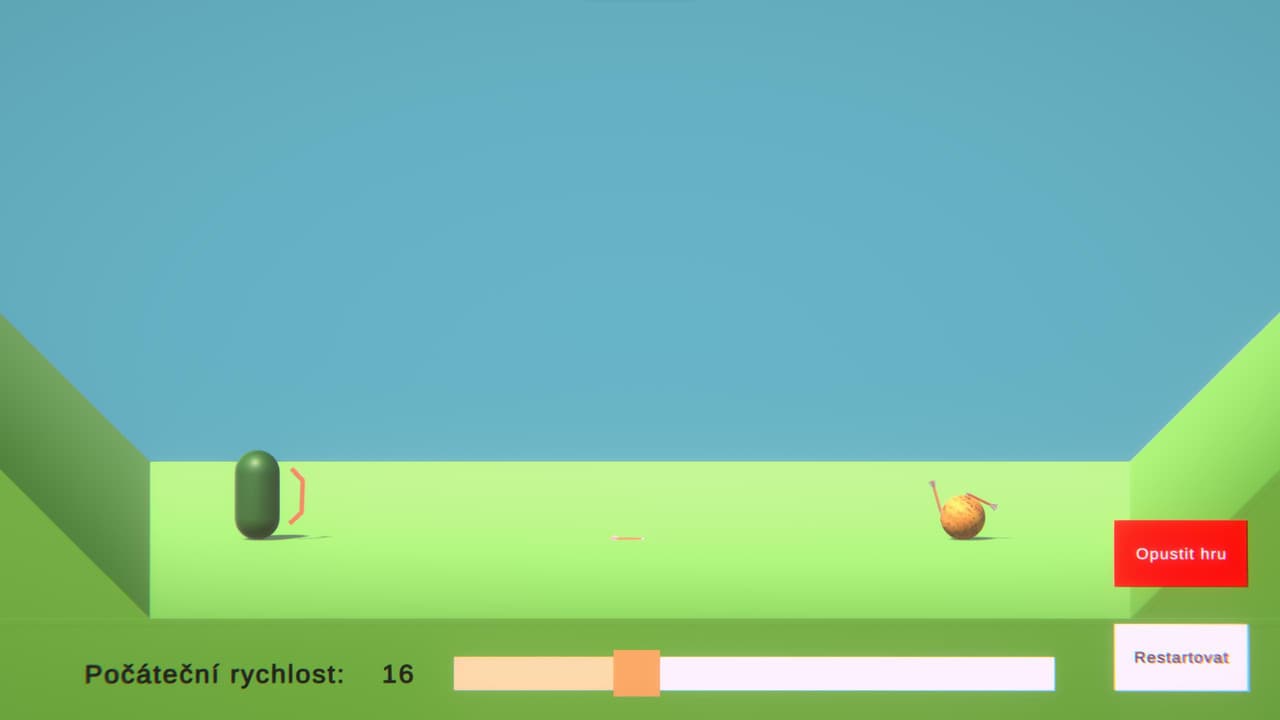 Physics Simulation Prototype (Hunter & Monkey) screenshot 2