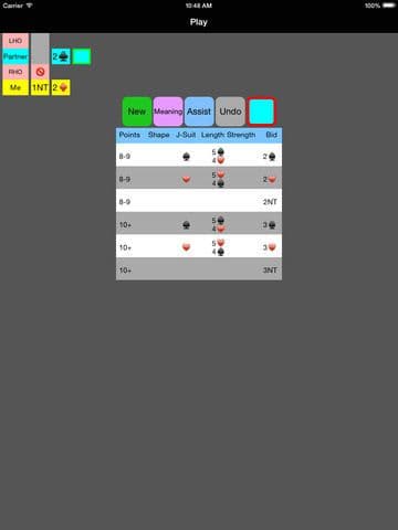 Bridge Bid Assist screenshot 2
