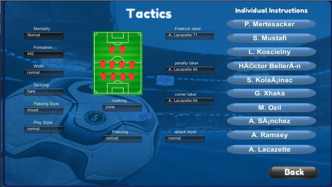 Tattorn Football Manager 3d screenshot 4
