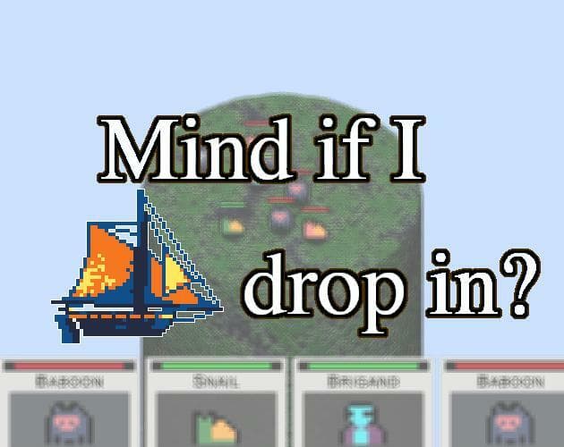 Mind if I drop in?