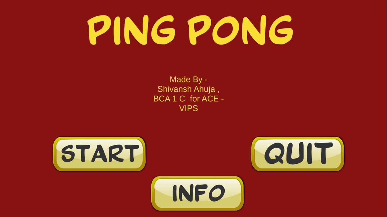 Ping Pong (itch) (Shivansh Ahuja) screenshot 2