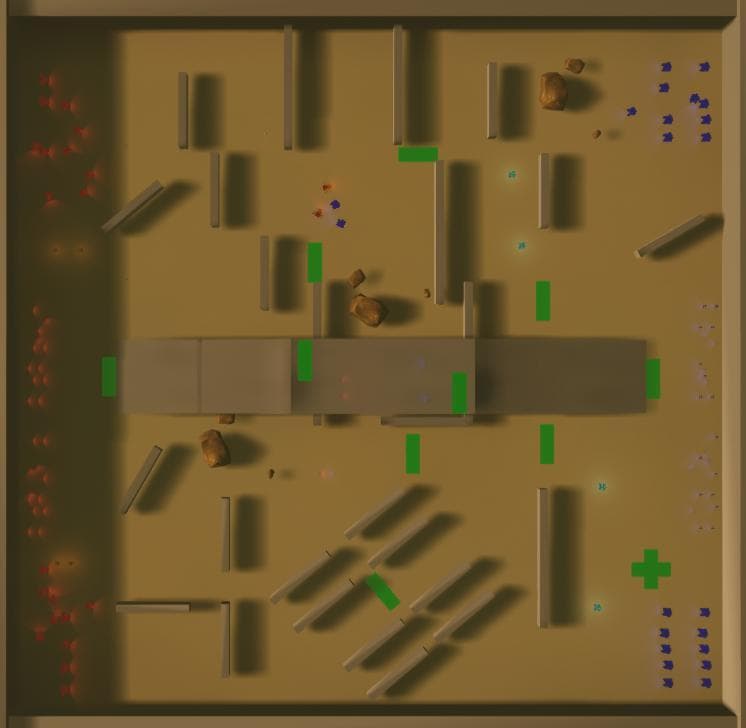 Blue vs Red (BvR) screenshot 3