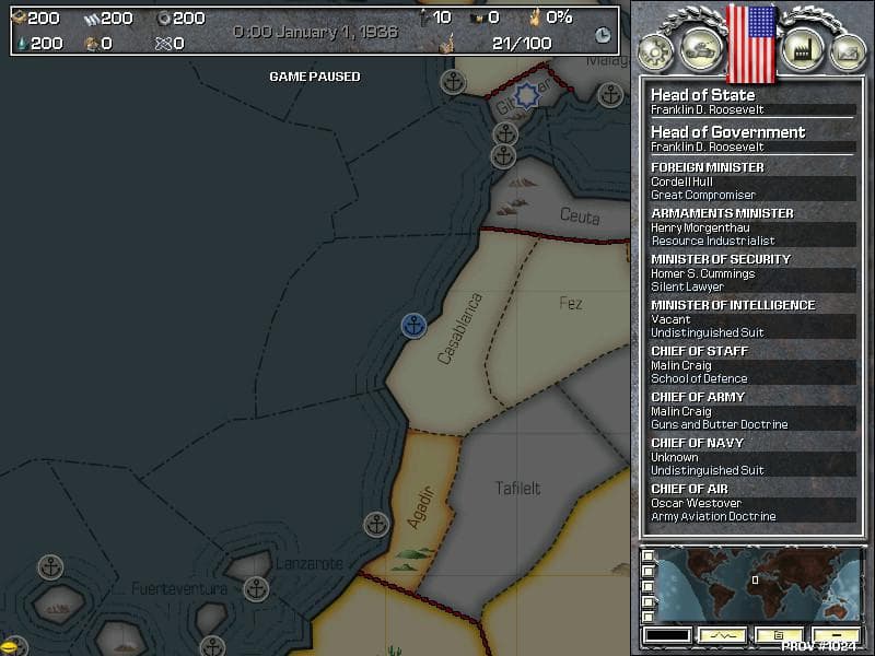 Hearts of Iron screenshot 6