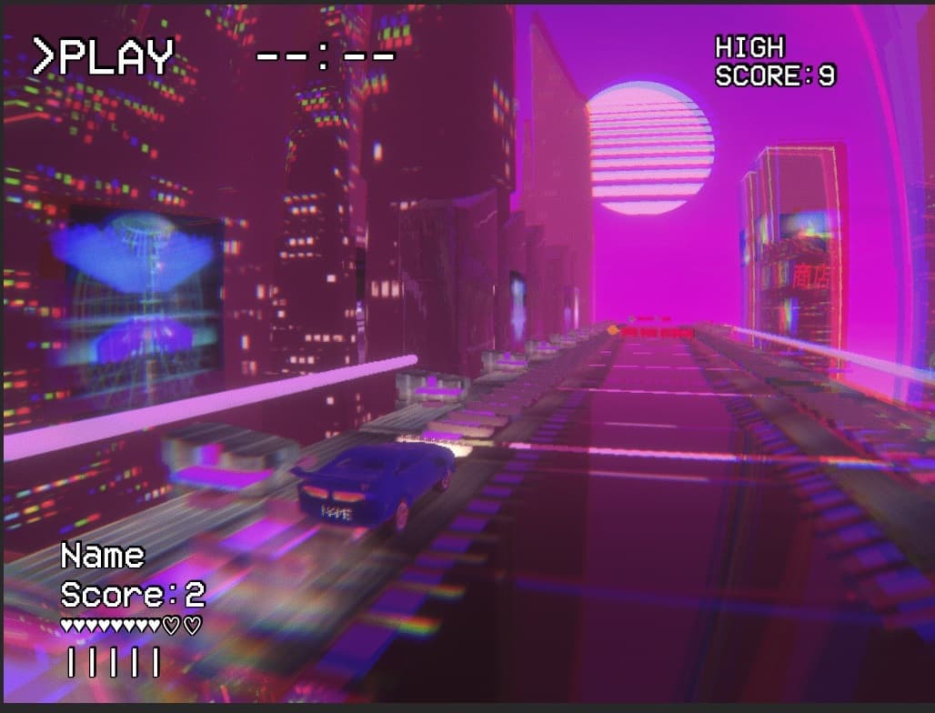 Synth Speeder Demo 2 screenshot 4