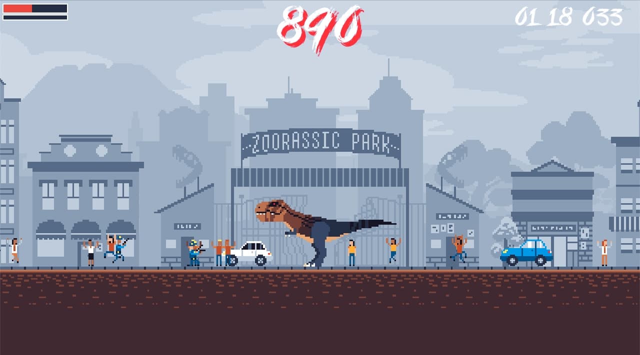 Dino Mayhem (TheDigitalDauber) screenshot 2
