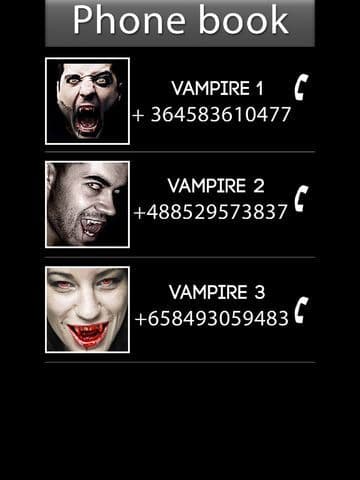 Fake Call Vampire Prank screenshot 3