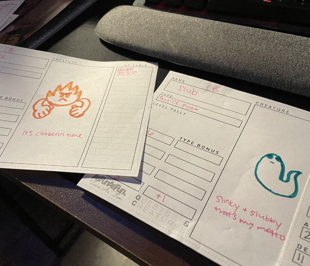 Quests & Creatures Zine