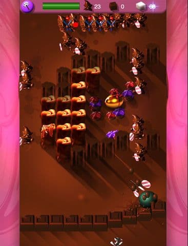 SQUISHBALL: CHOCOLATE WARS screenshot 2