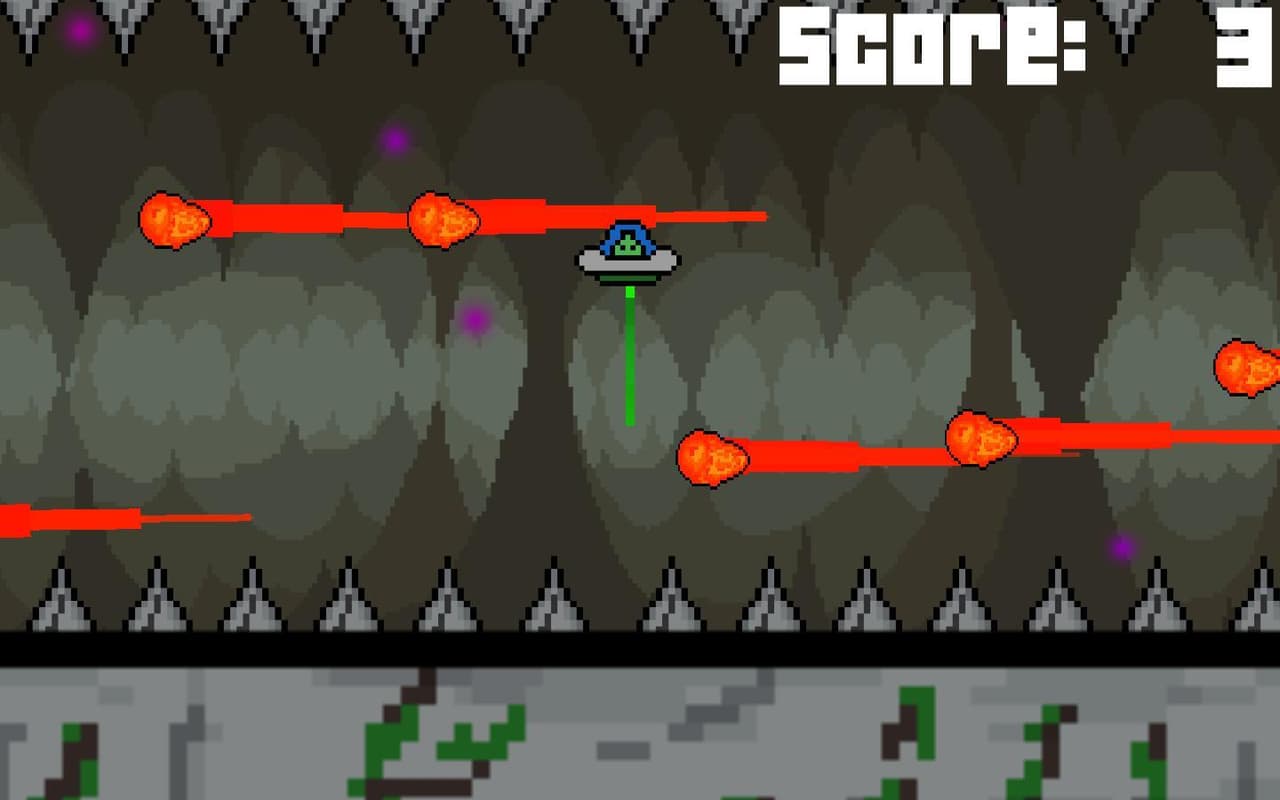 Fire with UFO