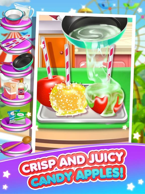 Fair Food Candy Maker Salon - Fun Cake Food Making & Cooking Kids Games for Boys Girls screenshot 4