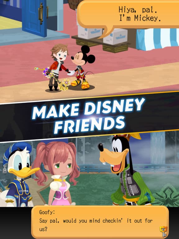 KINGDOM HEARTS Unchained χ screenshot 2