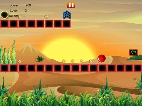 Red Ball Wipeout Bounce screenshot 3