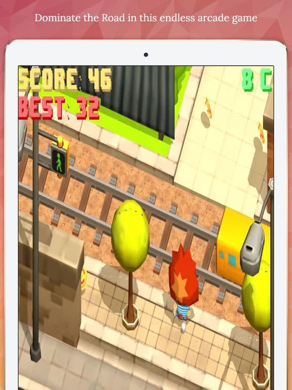 Crazy Road - Endless Arcade Game screenshot 2