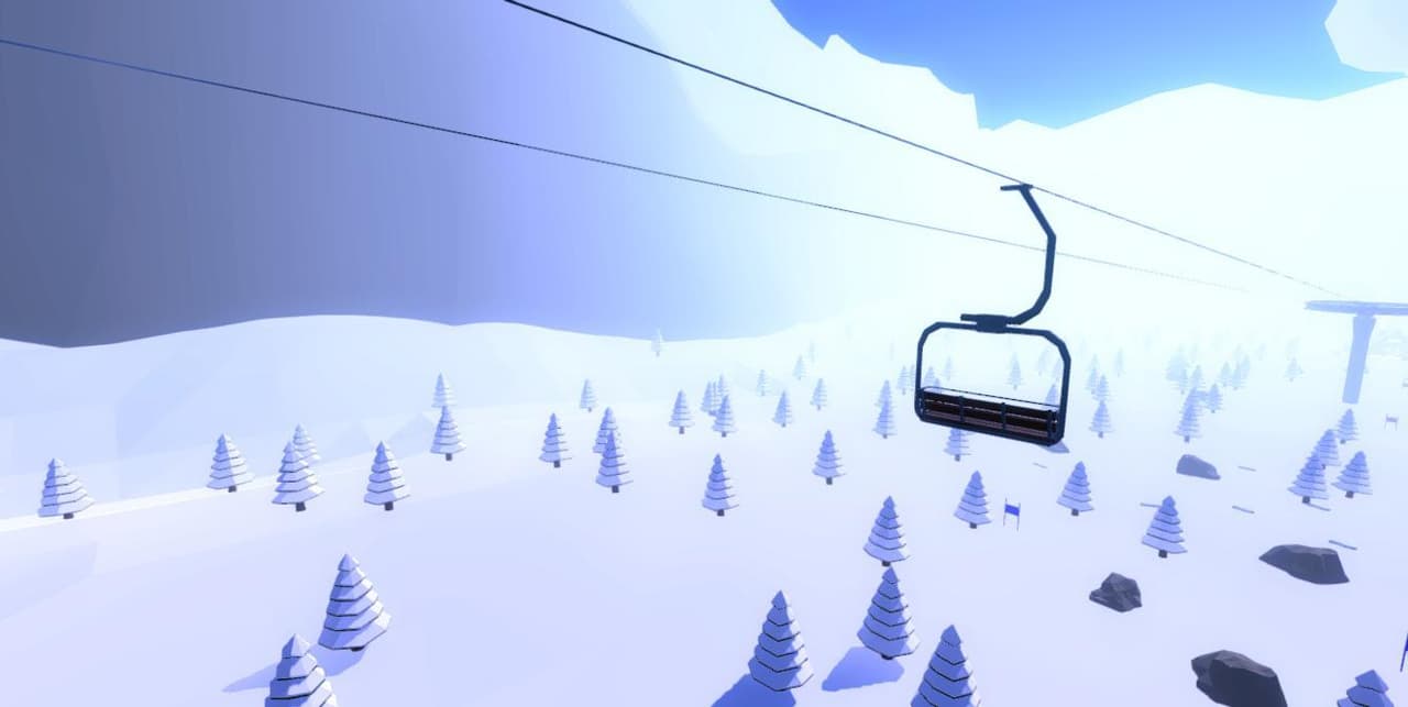 Totally Realistic Sledding VR Demo screenshot 3