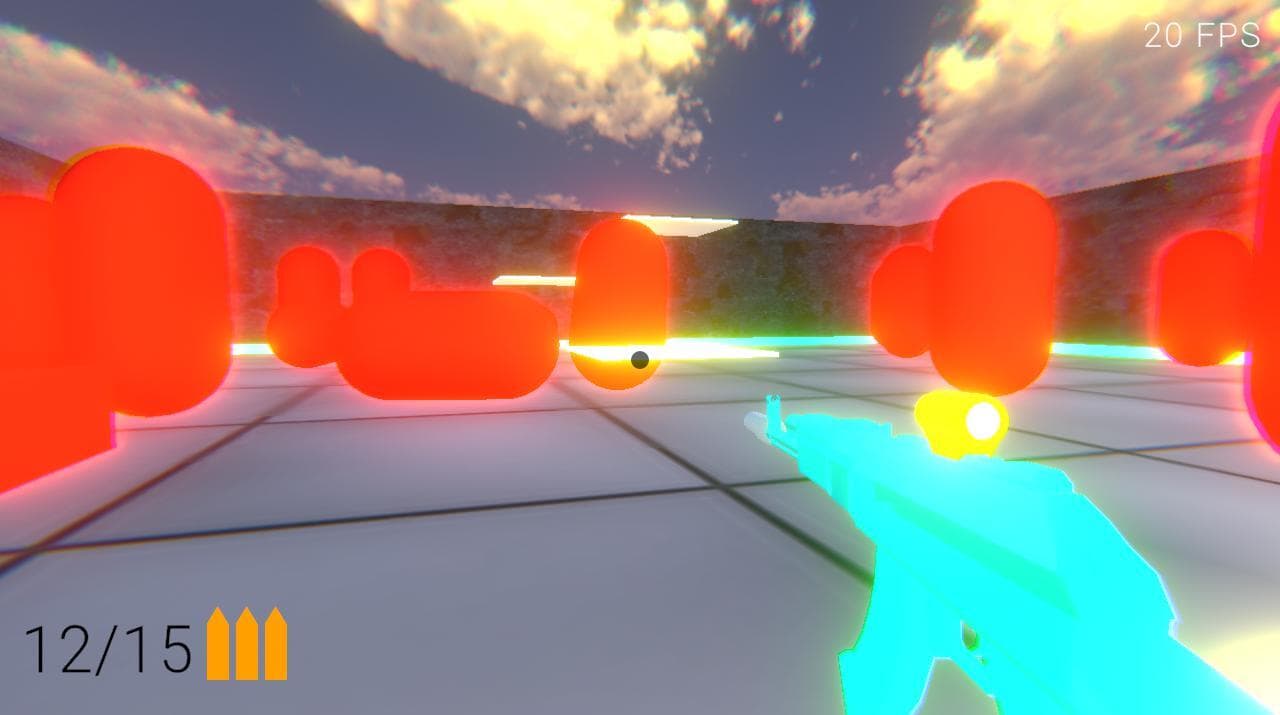 Prototype FPS game screenshot 2