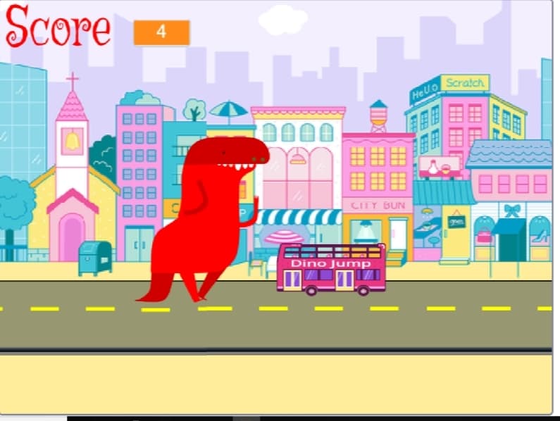 Dino Jump (Fusion Game) screenshot 2