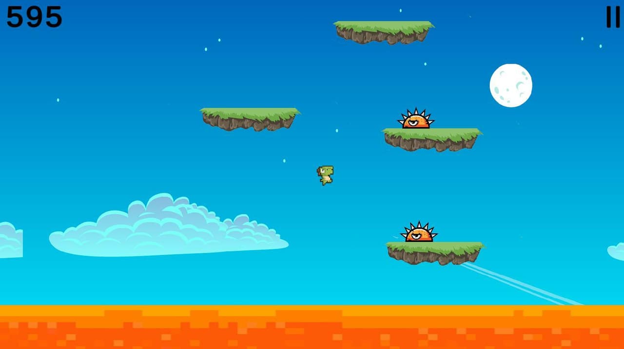 Lava Rise (buzzgamee) screenshot 2