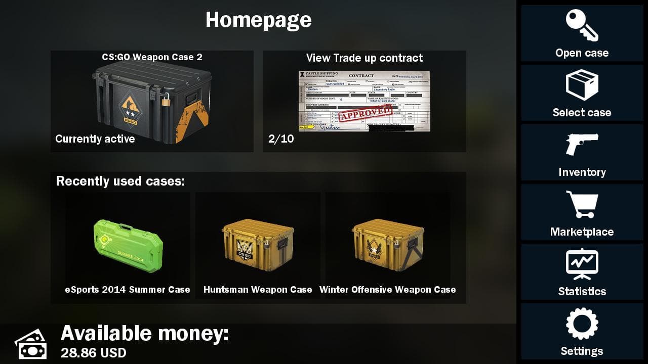 Weapon Case Opening for CS:GO screenshot 2