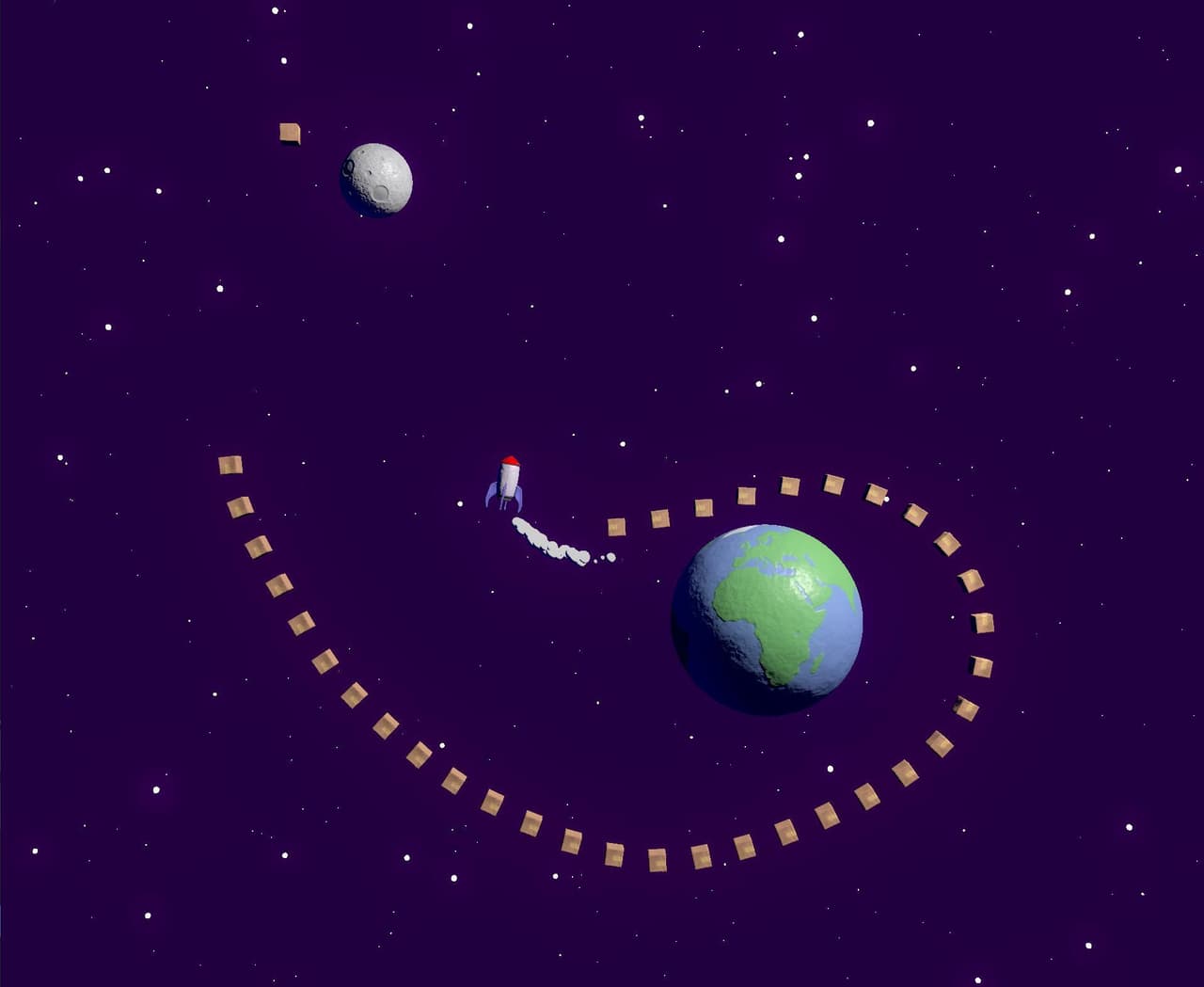 Space Courier (kylewlacy) screenshot 4