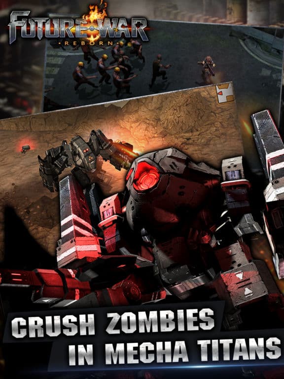 Future War：Reborn- Zombie Survival Tatics TPS screenshot 3