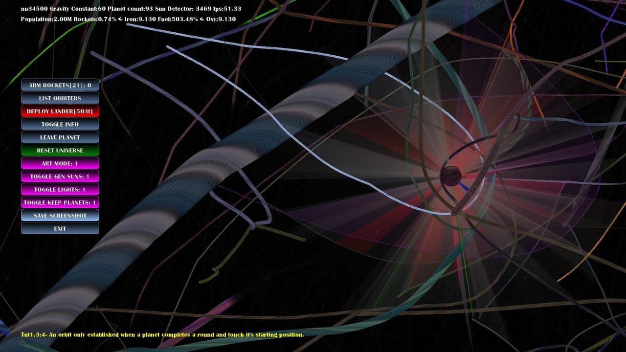 nu Orbit Chaos