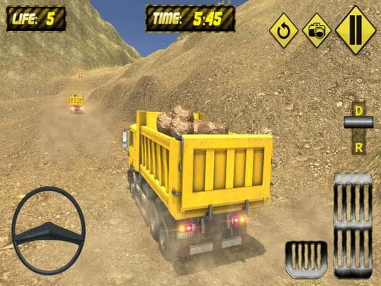 Hill Climb Construction Crane 3D Dumper & Forklift screenshot 4