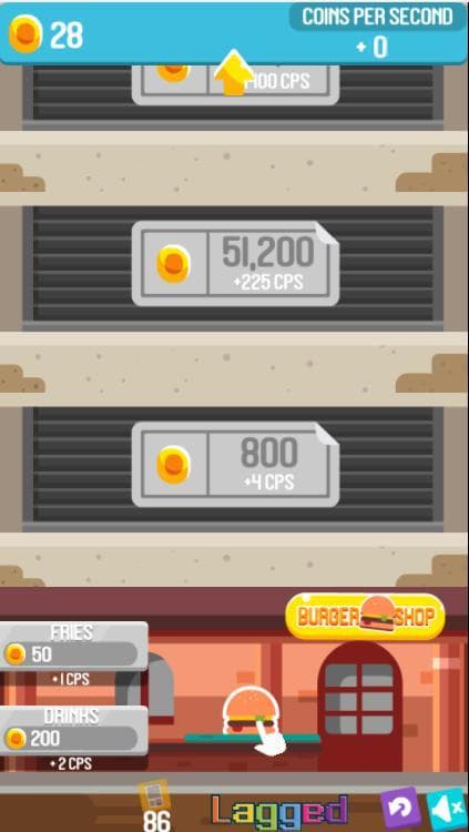 Burger Shop tycoon - clicker idle