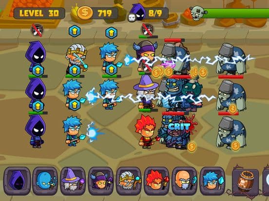 Zombies Defense vs Wizard Swamp Road Shooting Game