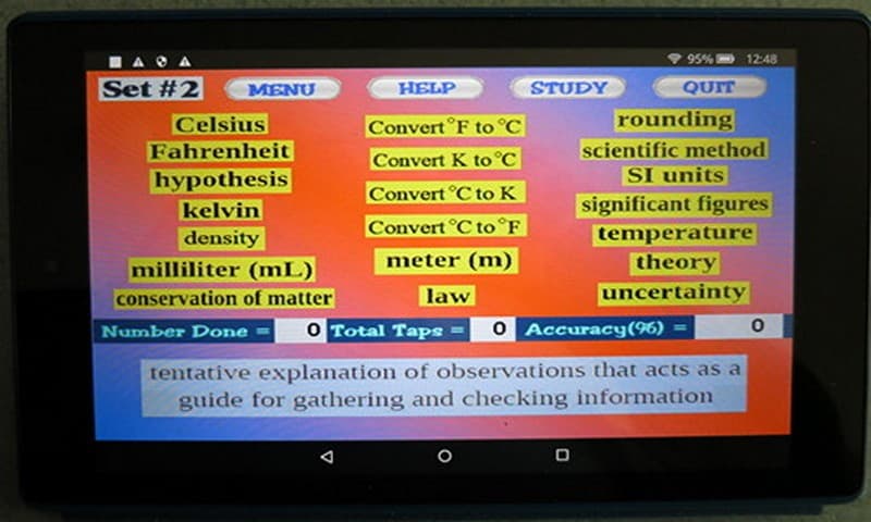 Chem-Words 1: Intro to Chemistry screenshot 6