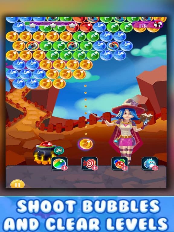 Bubble Land Adventure screenshot 2