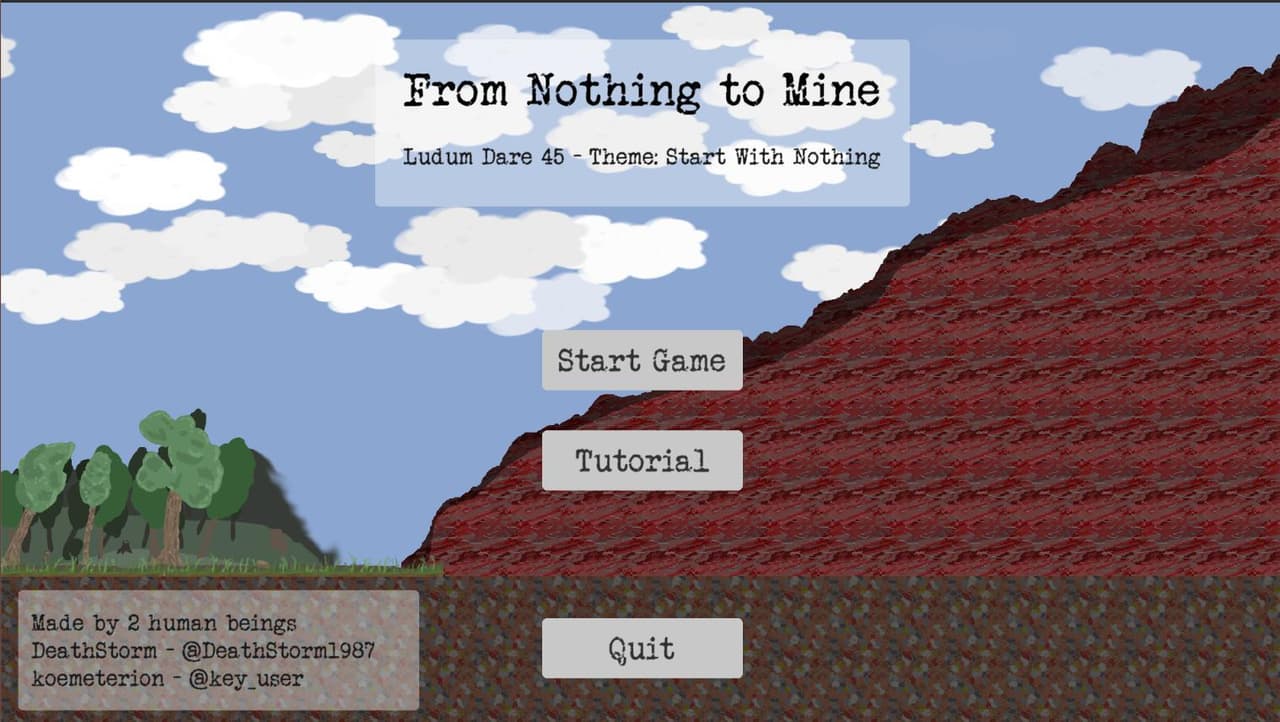 From Nothing To Mine
