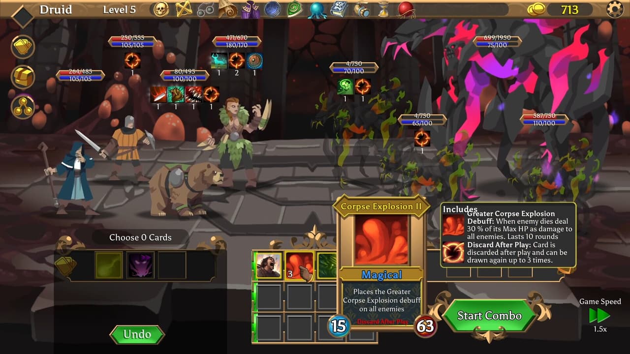 Combo Card Clashers screenshot 2