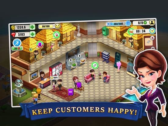 Resort Tycoon-Hotel Simulation screenshot 2