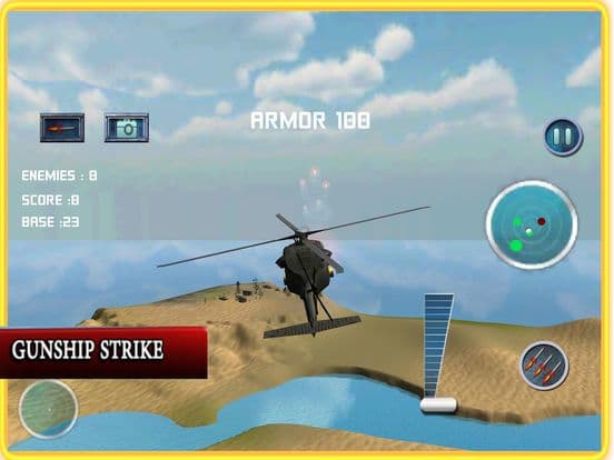 Heli Gunship Air Battle screenshot 3