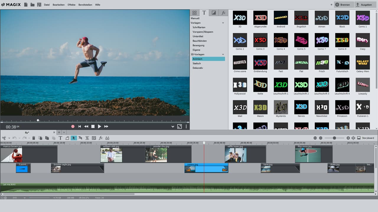 MAGIX Photostory 2017 Deluxe screenshot 4