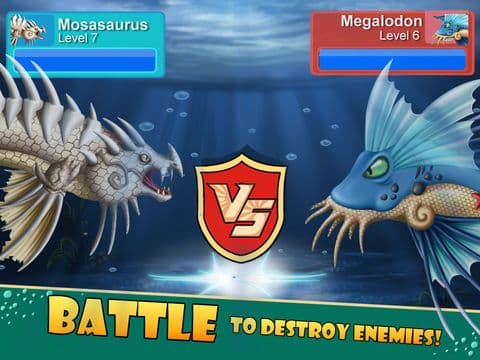 Sea Monster City - Monsters evolution & battle games screenshot 3