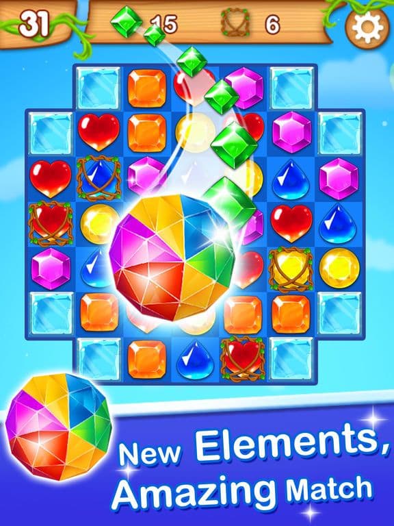 Gems & Jewels - Match 3 Games screenshot 3