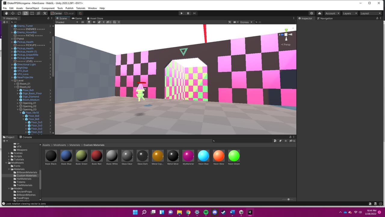 Modified Unity FPS screenshot 2
