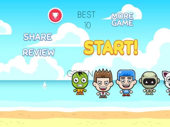 Mr Kid Beach Jump screenshot 4