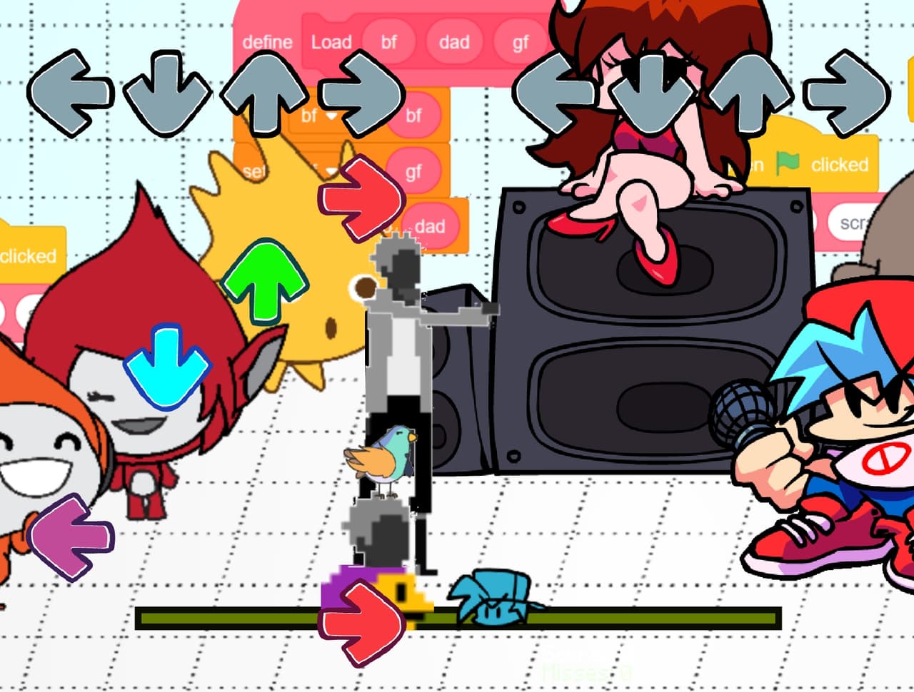 FNF Vs. The FennecNoName Trio Browser Official Edition