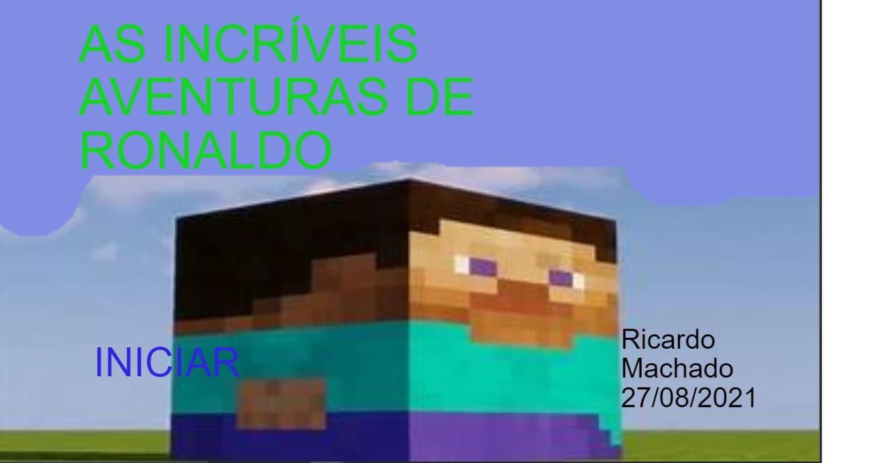 AS INCRIVEIS AVENTURAS DE RONALDO