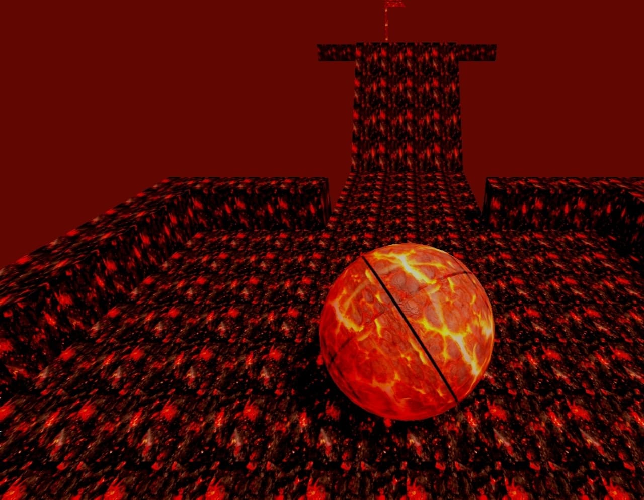 Lava ball mobile